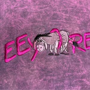 VINTAGE never worn Original DISNEY Sweatshirt. Embroidered EEYORE $75
XL Color?